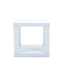 Cubo multifunzione bianco, 40x40x38cm